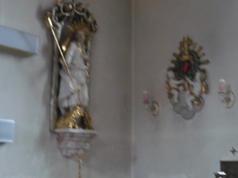 Detail im Innenraum der Pfarrkirche St. Wendelin, Feuerthal Detail im Innenraum der Pfarrkirche St. Wendelin, Feuerthal