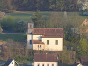 Außenansicht der Kirche St. Elisabeth, Trimberg