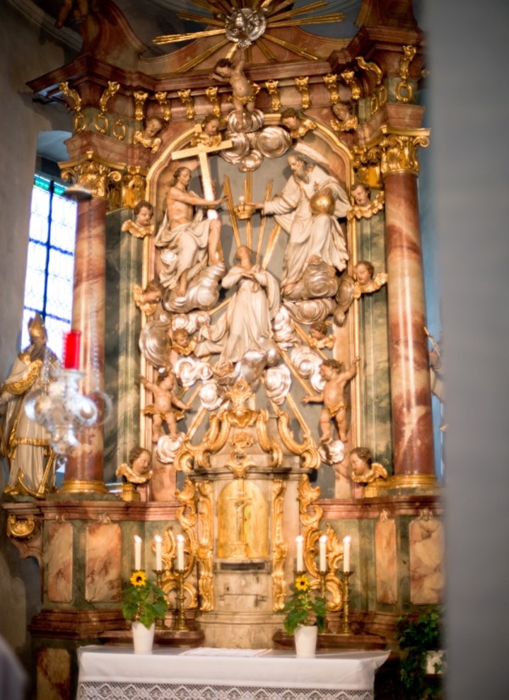 Altar der Kirche St. Elisabeth, Trimberg
