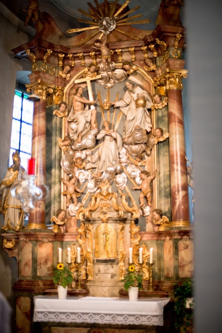 Altar der Kirche St. Elisabeth, Trimberg