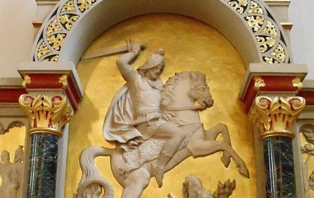 St. Georg in der Kirche Obereschenbach St. Georg in der Kirche Obereschenbach