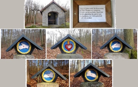 Fotocollage: 5-Wunden-Weg Obererthal Fotocollage: 5-Wunden-Weg Obererthal
