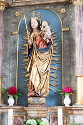 Madonna in der Pfarrkirche St. Peter und Paul, Westheim Madonna in der Pfarrkirche St. Peter und Paul, Westheim