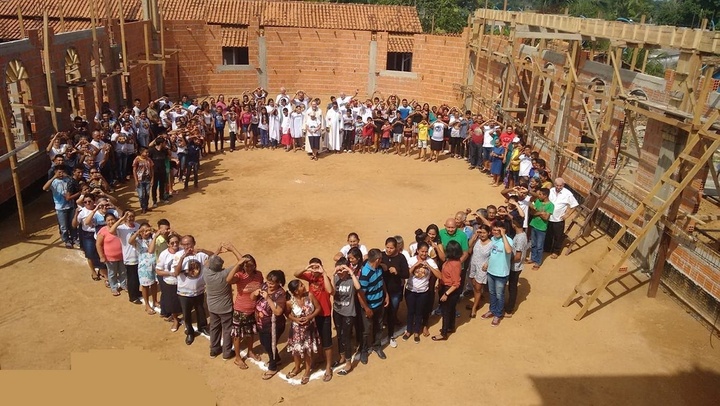 Brasilienreise 2019: Herz als Symbol für unsere Partnerschaft