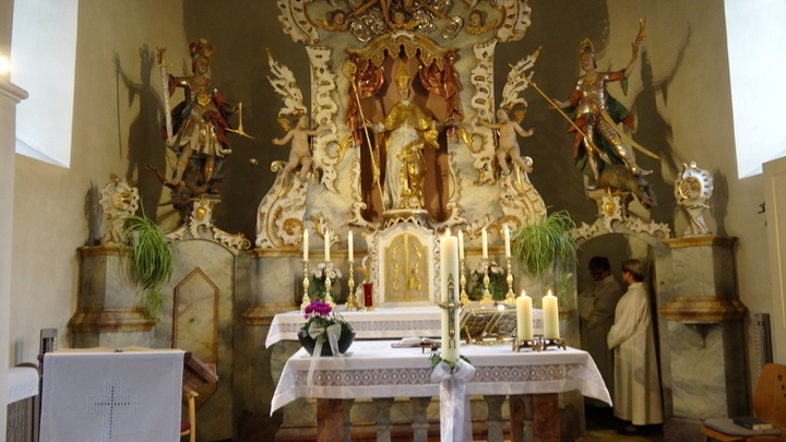Altar der Kirche St. Valentin, Engenthal
