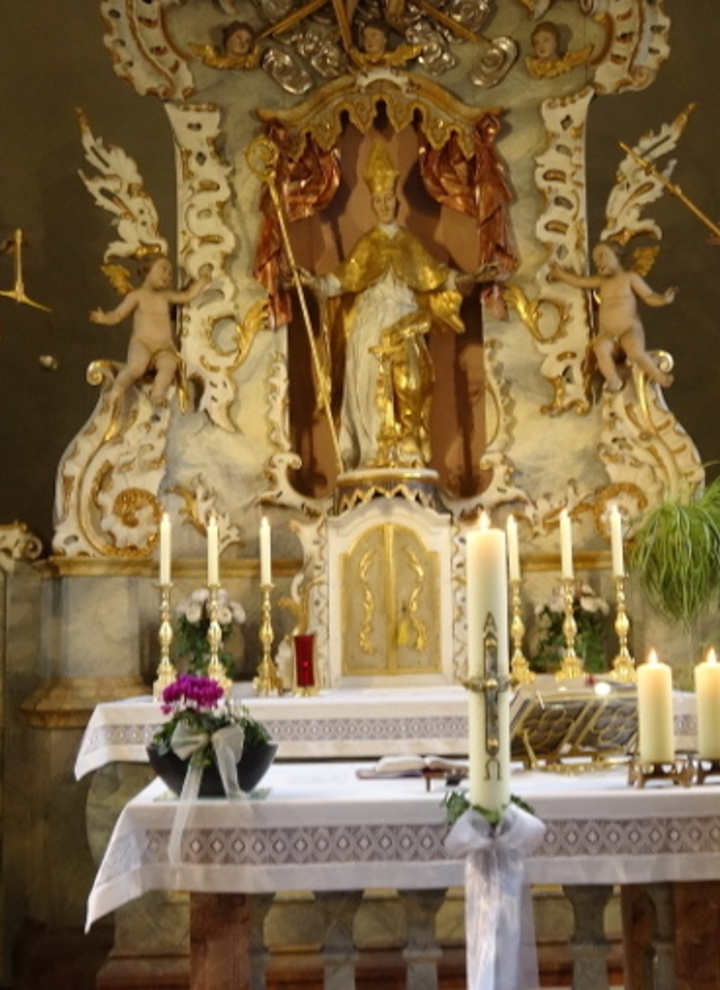 Altar der Kirche St. Valentin, Engenthal
